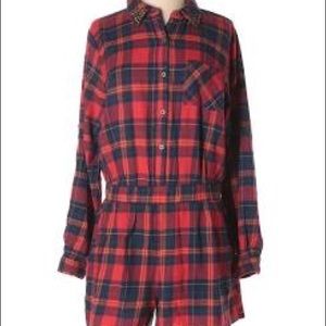 Flannel Romper